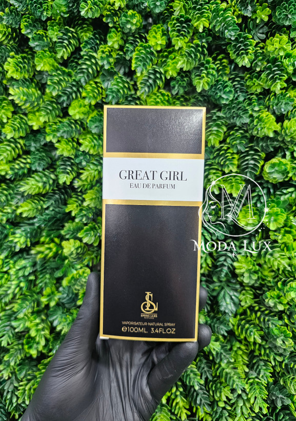 ادکلن ادو پرفیوم زنانه اسپرینگ لیلیز مدل Great Girl گودگرل حجم 100 میلی لیتر
