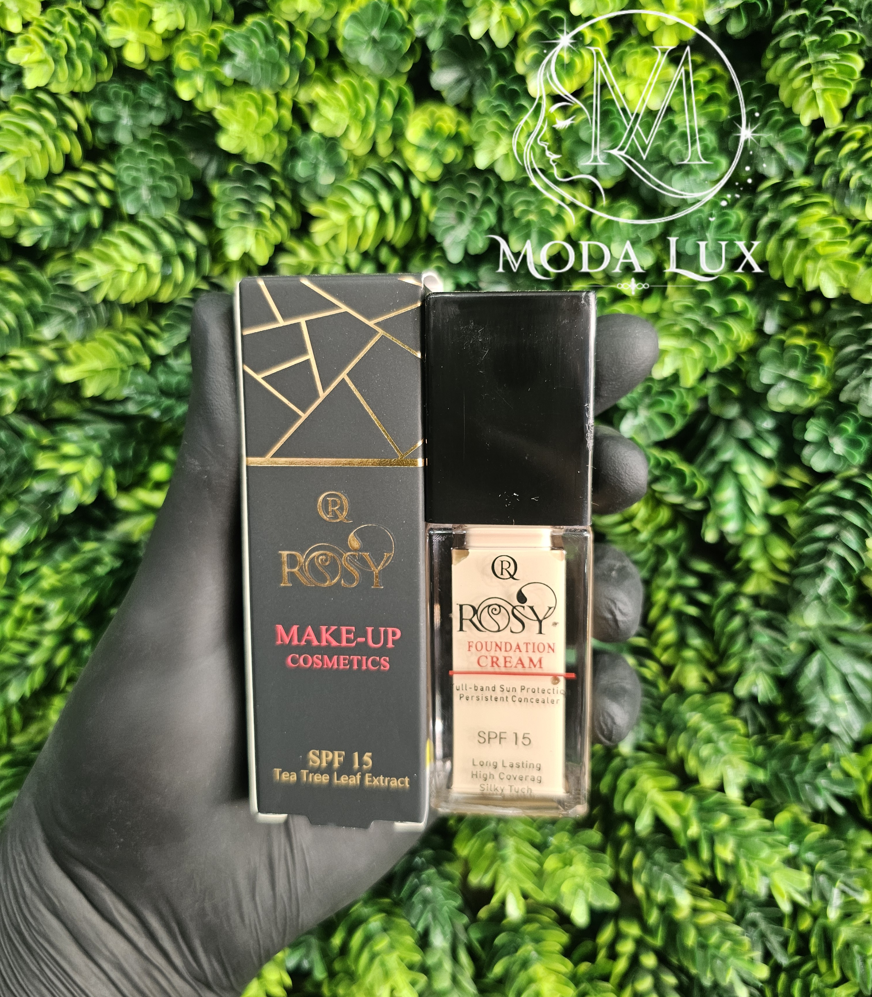 کرم پودر مایع SPF 15 روروسی مدل High Coverage شماره 2۱۲ مناسب برای انواع پوست حجم 30 میلی‌لیتر