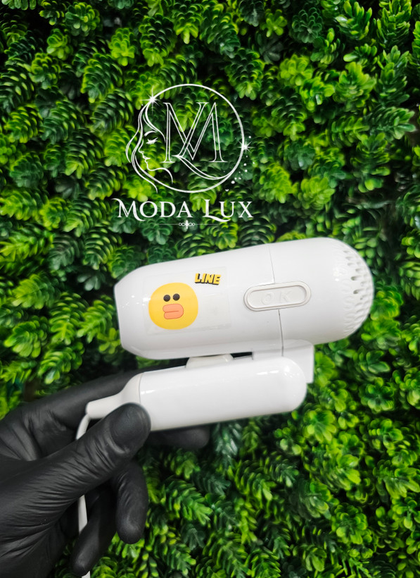 سشوار میشا مینی تاشو کوچک مسافرتی 450وات رنگ سفید