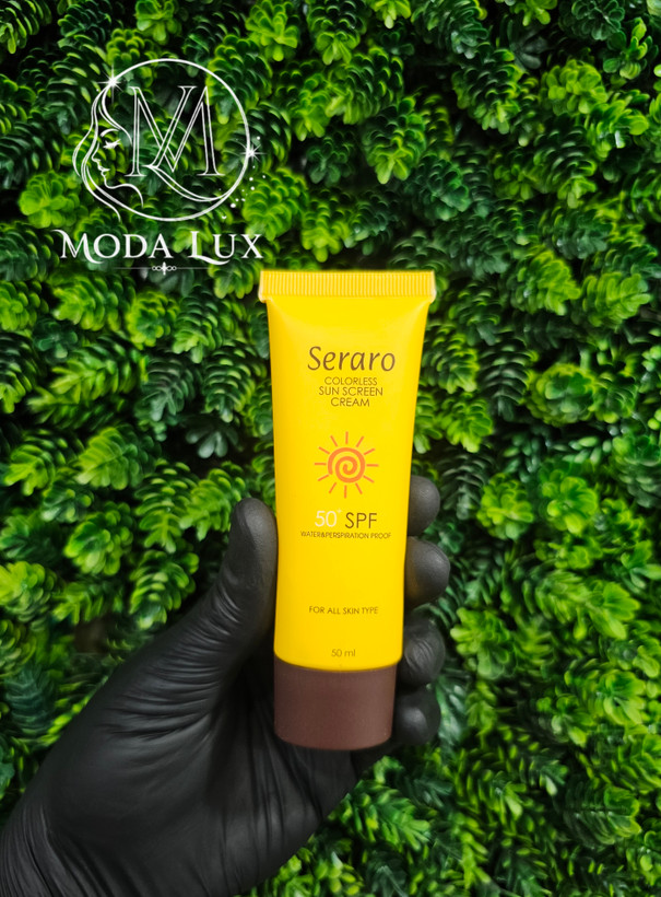 ضدآفتاب بیرنگ سرارو spf50 حجم ۵۰ میلی لیتر