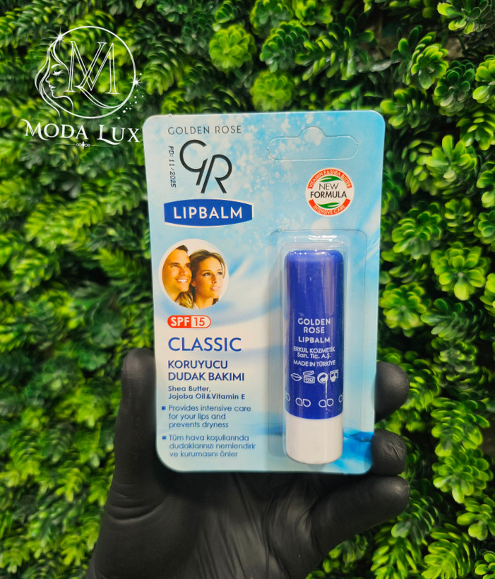 بالم لب گلدن کلاسیک حاوی ضدآفتاب SPF15