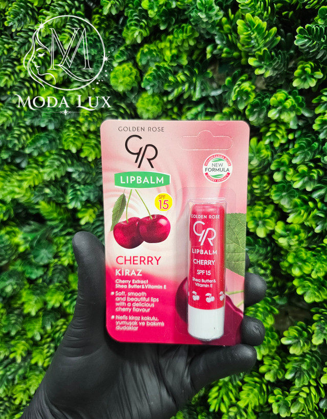 بالم لب گلدن عصاره گیلاس حاوی ضدآفتاب SPF15